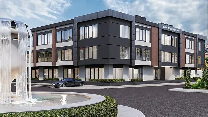 Hacılar'da yeni iş merkezi projesi başladı: 43 dükkân ve ofis yolda!