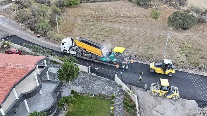 Hacılar'da yol çalışmaları hızla devam ediyor!