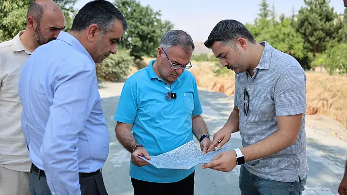Hacılar'da yollar daha konforlu: Başkan sahada inceledi!