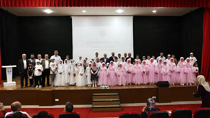 Hacılar Yaz Kur'an kursu kapanış programı yapıldı!