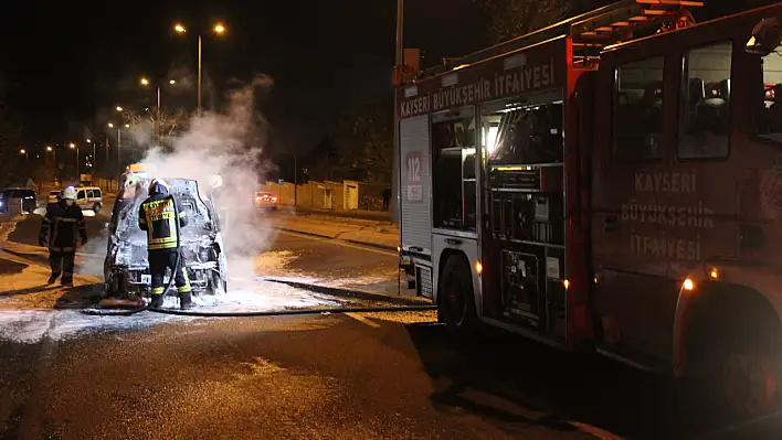 Hafif ticari araç kullanılamaz hale geldi