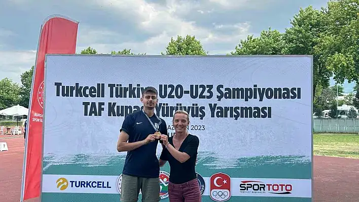 Kayserili sporcu Türkiye Şampiyonu oldu