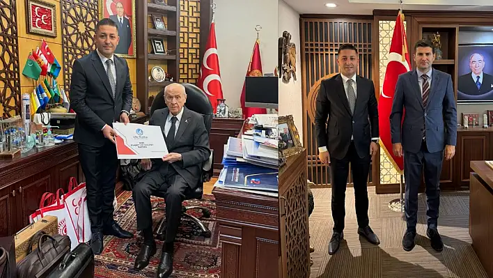 Halit Yağmur, Genel Başkan Devlet Bahçeli ile görüştü!