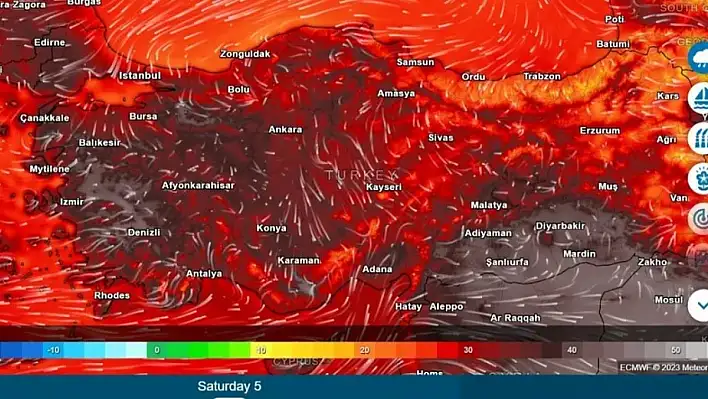 Haritalar kıpkırmızı- Kaçacak yer bulun!