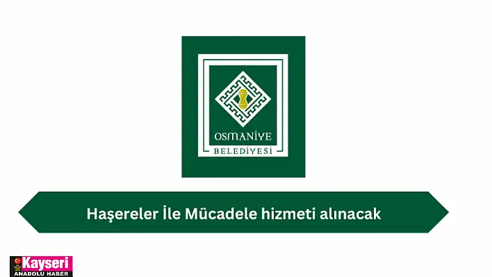 Haşereler İle Mücadele hizmeti alınacak