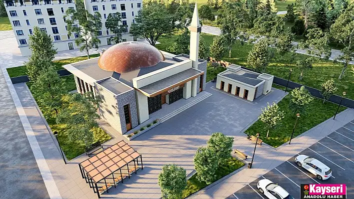 Anbar'da Hisar Camii'nin temeli atılıyor