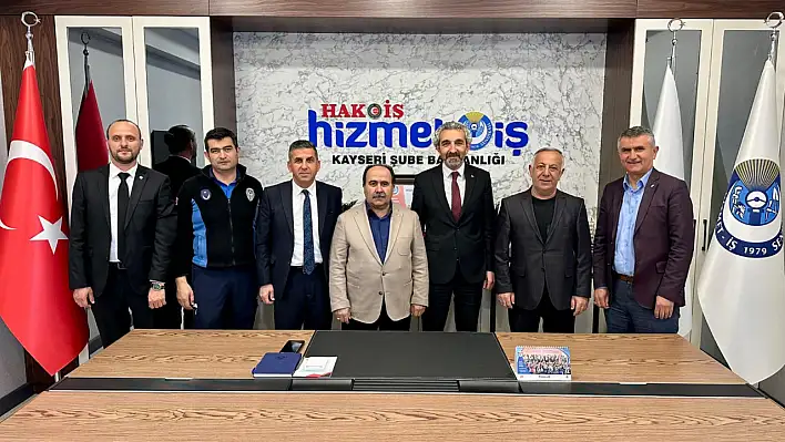 Hizmet-İş Kayseri'nin yeni Şube Başkanı Yavuz Navruz'dan hızlı başlangıç