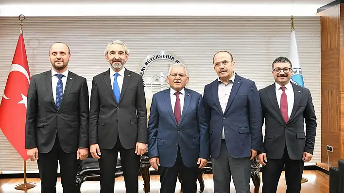 HİZMET-İŞ Sendikası Kayseri Şube Başkanı Navruz'dan Belediye Başkanlarına ziyaret...