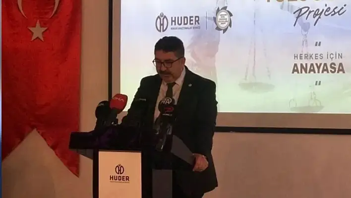 HUDER'den 'Türkiye'nin Sivil Anayasa Yolculuğu Projesi' tanıtım toplantısı!