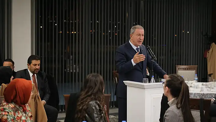 Hulusi Akar: Başkanımız, Kayseri'mizin Şansı