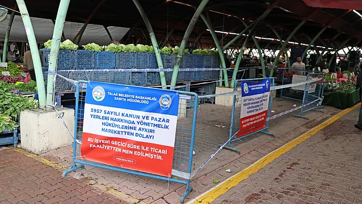 Huzur bozan pazarcılara ceza yağdı