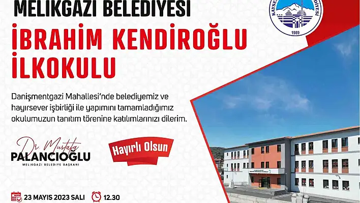 Melikgazi'de tanıtım töreni