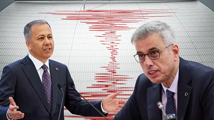 İçişleri Bakanı Yerlikaya ve Sağlık Bakanı Memişoğlu'ndan deprem açıklaması!