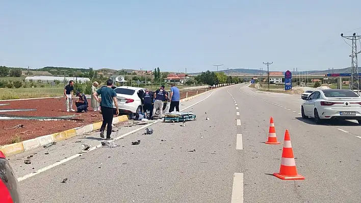 Kavşakta meydana gelen kazada 1 kişi yaşamını yitirdi!