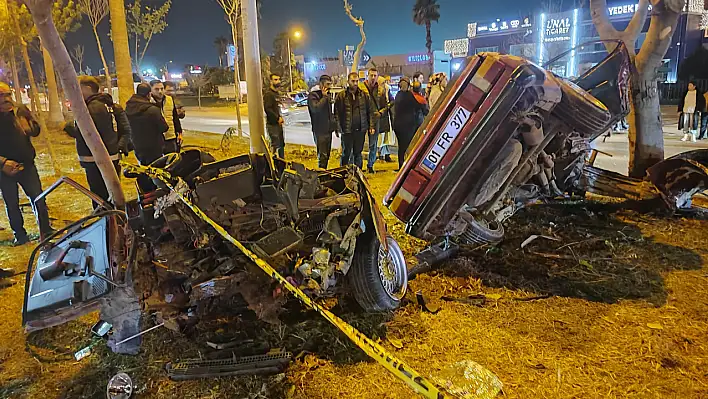 İkiye bölünen otomobilde ölü sayısı 2'ye yükseldi...