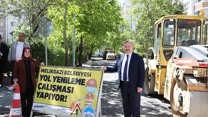 İldem'de yollar daha konforlu hale getiriliyor!