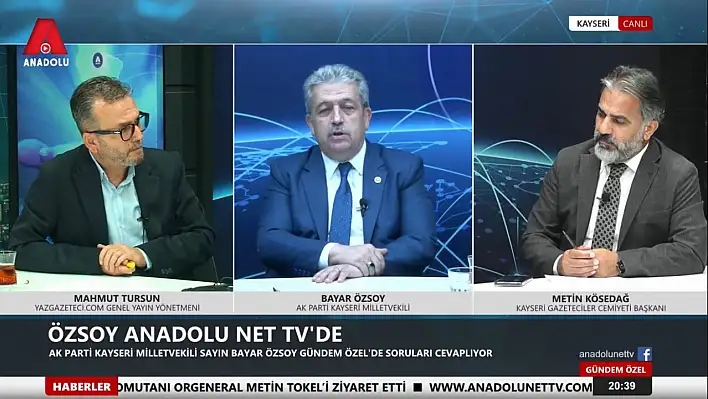 İldem'e 600 yataklı hastane ve Ankara Otoyolu projelerinde son gelişmeleri Vekil Özsoy aktardı