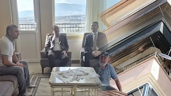 İncesu'da evi yanan aileye Karakaş ve İlmek'ten ziyaret!