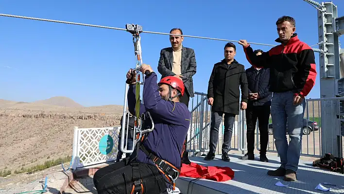 İncesu, Zipline açılışına gün sayıyor...