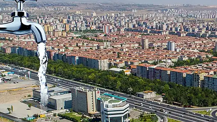 İncesulular dikkat - Birçok mahallede sular kesilecek!