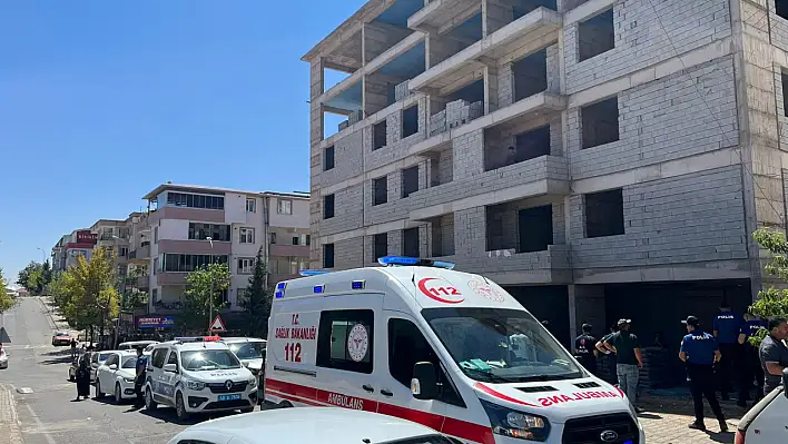 İnşaatın 5. katından düşen işçi hayatını kaybetti...