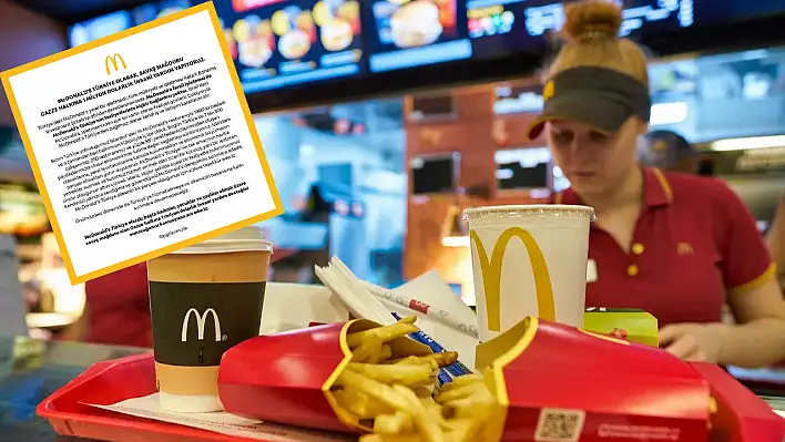 İsrail'e yardımıyla gündem olmuştu: McDonald's Türkiye'den flaş hamle!