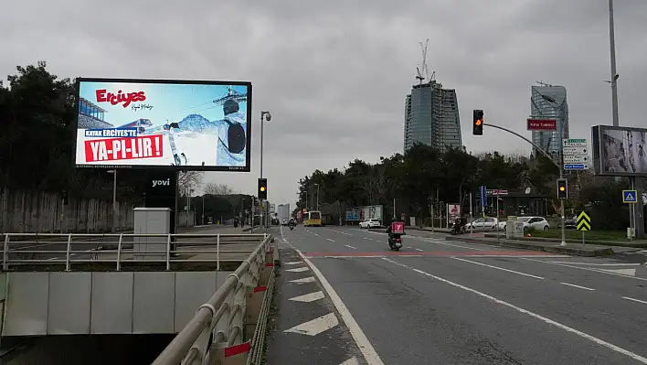 İstanbul'da 'Erciyes' rüzgârı!