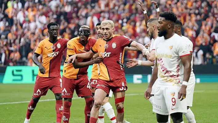 İstanbul'dan Kayserispor'a kötü geldi! Galatasaray-Kayserispor