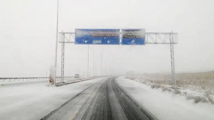 İşte Kayseri'de en tehlikeli yollar!