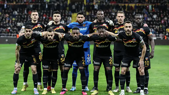 İşte Kayserispor'un muhtemel 11'i