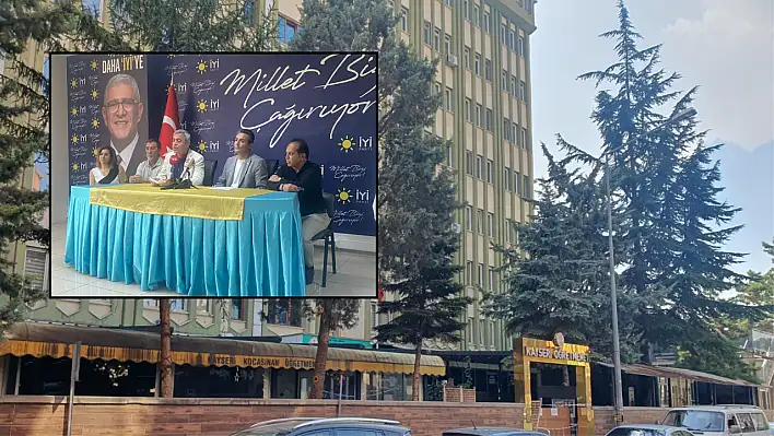 İYİ Parti'den Kayseri Öğretmen Evi açıklaması: ''Kullanılması mümkün değil''