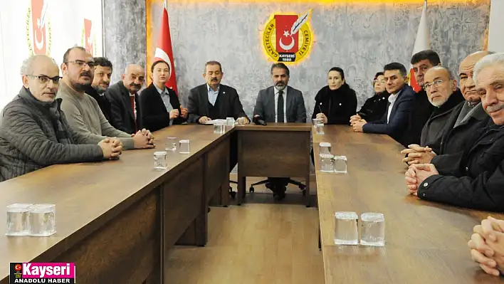 İYİ Parti Kocasinan'dan KGC'ye ziyaret