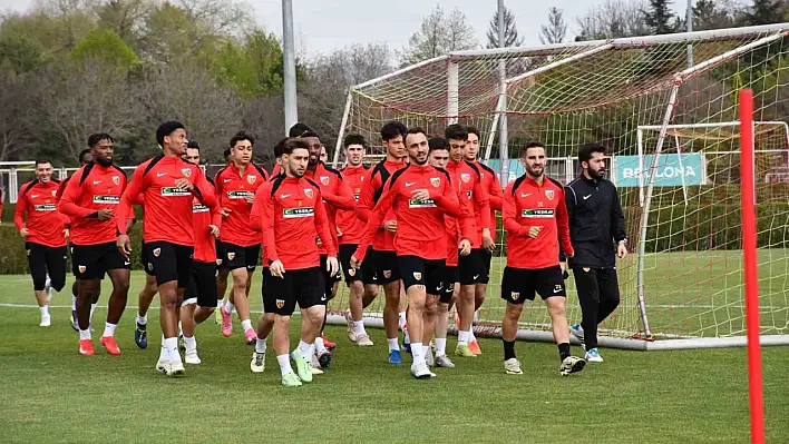 Kayserispor'da Alanyaspor hazırlıkları sürüyor! Jakirovic: Her şey planladığımız gibi...