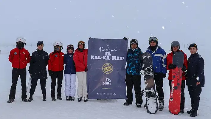 Erciyes'te tatilcilere KADES bilgilendirmesi