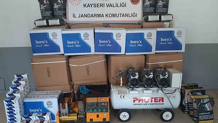 Kaçak tütün operasyonu