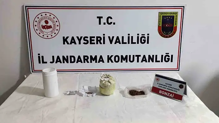 Jandarmadan uyuşturucu operasyonu: 1 gözaltı