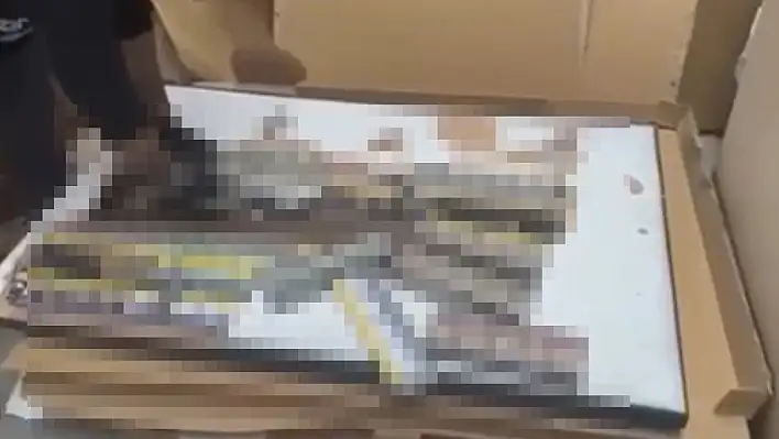 Yemek masasından kaçak sigara çıktı!