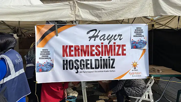 Kadın Kolları Hataylı Depremzede Çocukları Unutmadı