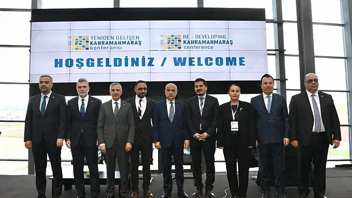 Kahramanmaraş için düzenlenen programa Kayseri'den önemli katılım…