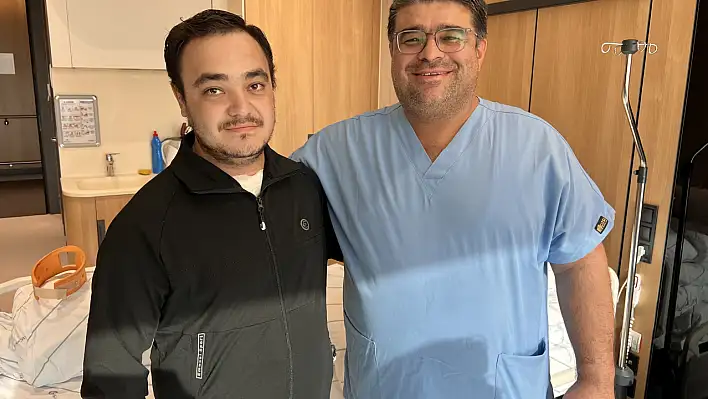 Kahramanmaraş'ta 26 yaşındaki genç sağlığına yeniden kavuştu!