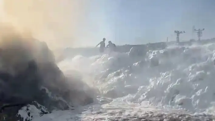 Kahramanmaraş'ta arazİde yangın çıktı!