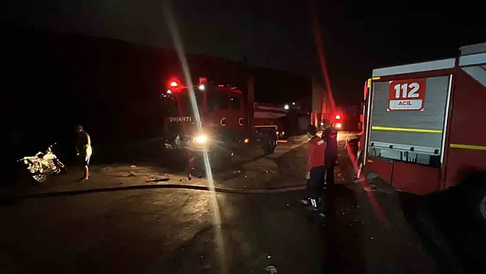 Boya fabrikasında patlama: 3 yaralı