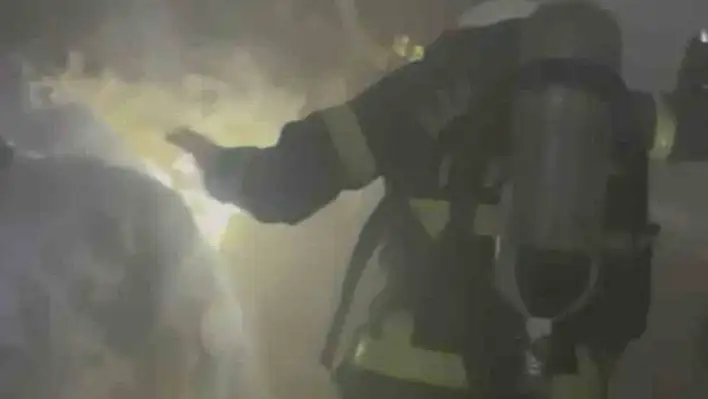 Kahramanmaraş'ta tekstil fabrikasında yangın