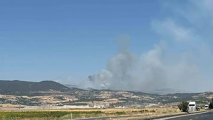 Kahramanmaraş'ta ikinci orman yangını: Ekipler havadan müdahale ediyor!