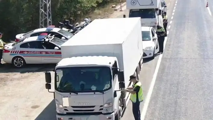 Kahramanmaraş'ta Dron Destekli Trafik Denetimi!