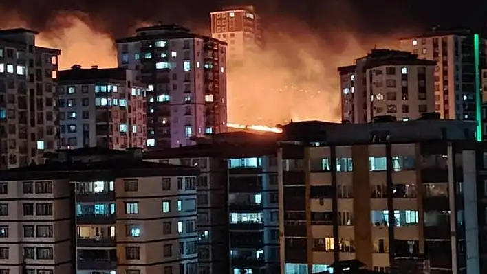 Kahramanmaraş'ta otluk alanda yangın çıktı!