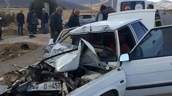 Kahramanmaraş'ta kaza: 1 ağır yaralı