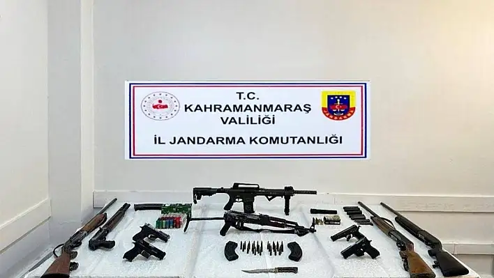 Kahramanmaraş'ta baskın: 2 tutuklama