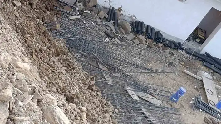 Kahramanmaraş'ta toprak kayması: 6 ev zarar gördü