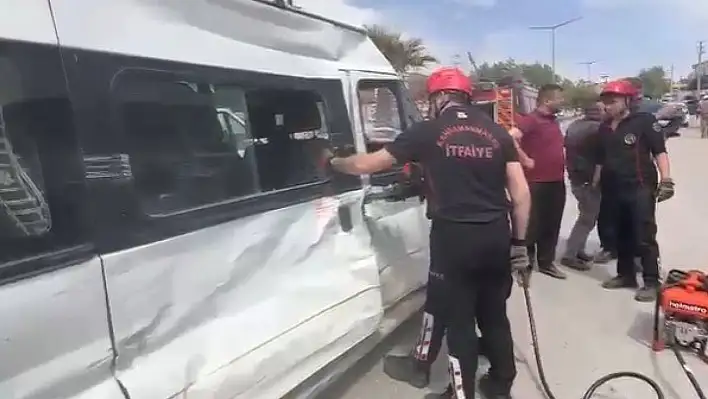 Kahramanmaraş'ta trafik kazası: 6 yaralı